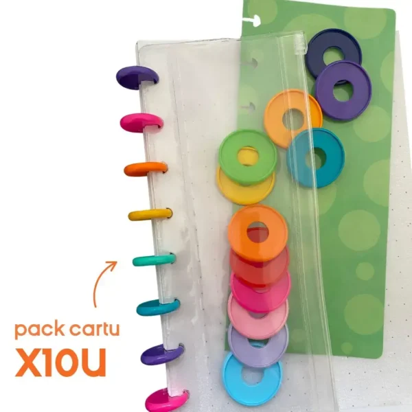 Cartucheras Sistema de Discos x10