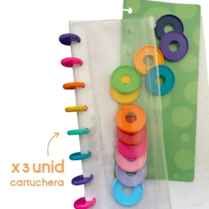 Cartuchera Sistema de Discos x3