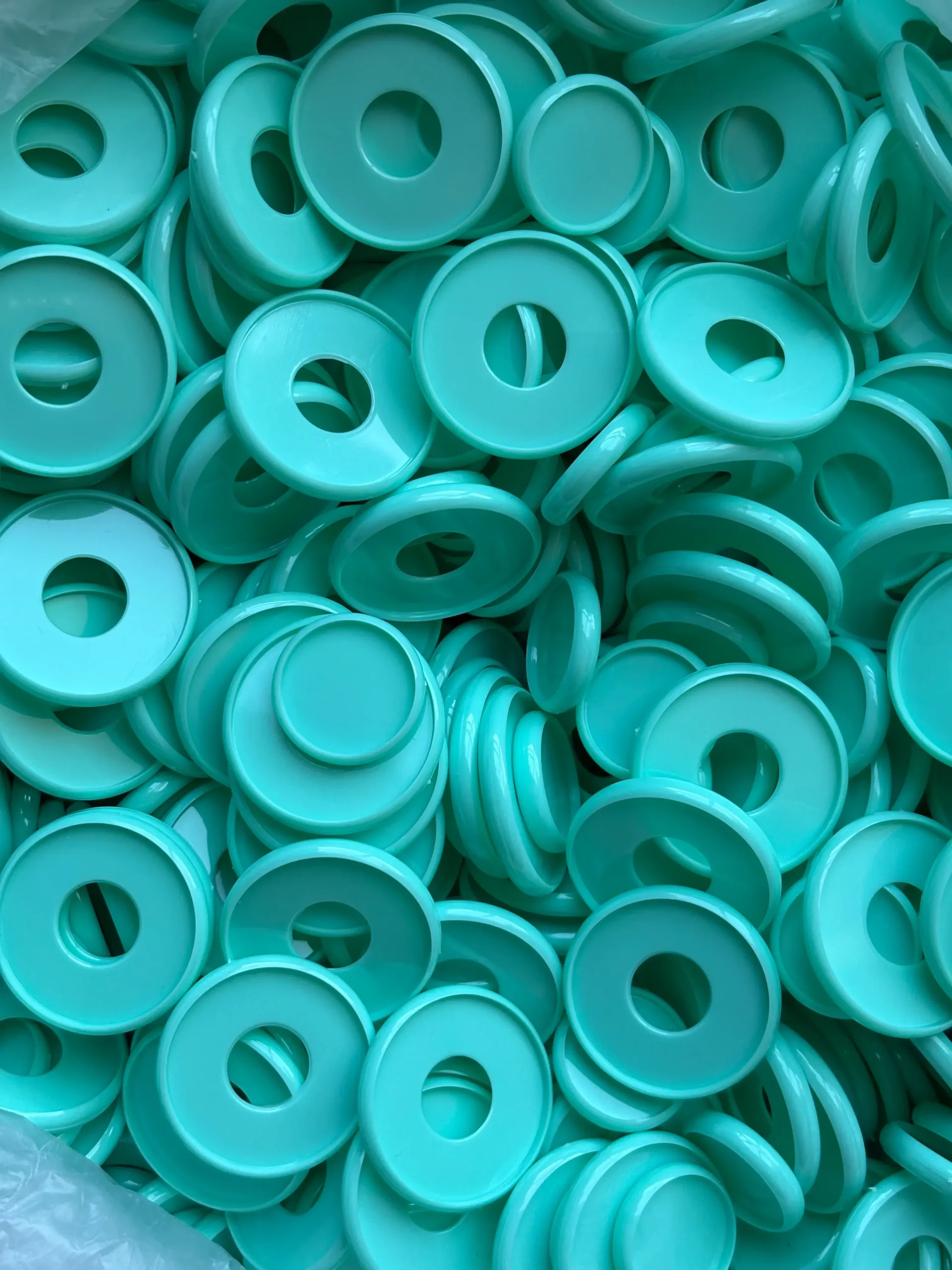 Discos para sistema de encuadernación Mi Punchi color aqua