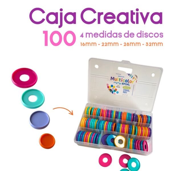 Caja Creativa - Set de Discos x100