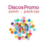 Discos Promo 22mm - Pack x25