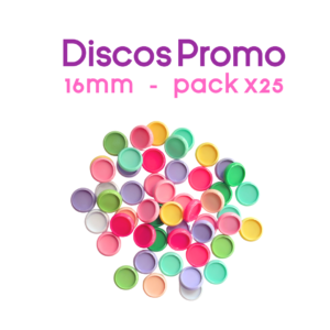 Discos Promo 16mm - Pack x25