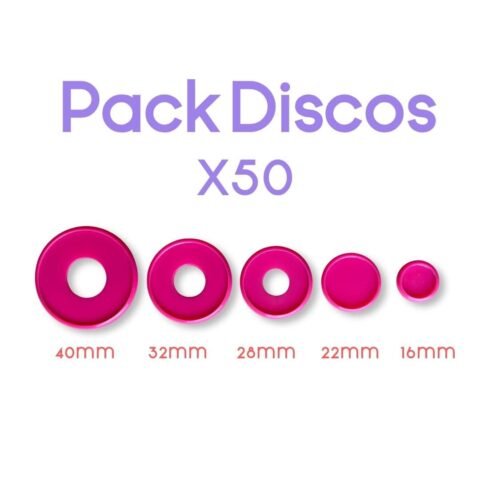 Pack de discos 50 unidades