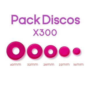 Pack de discos 300 unidades