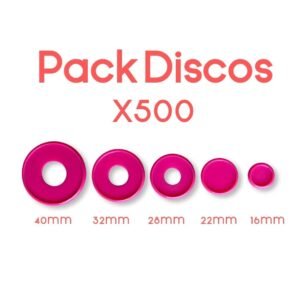 Pack de discos 500 unidades