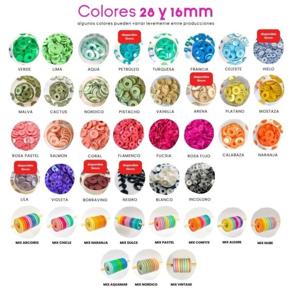 Pack de discos 100 unidades