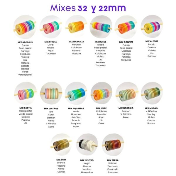 Pack de discos 100 unidades