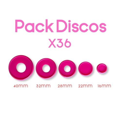 Pack de discos 36 unidades