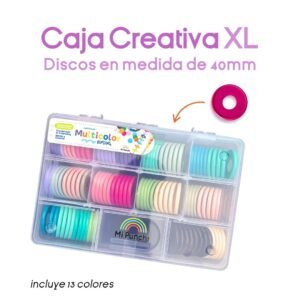 Caja Creativa XL - 100 Discos