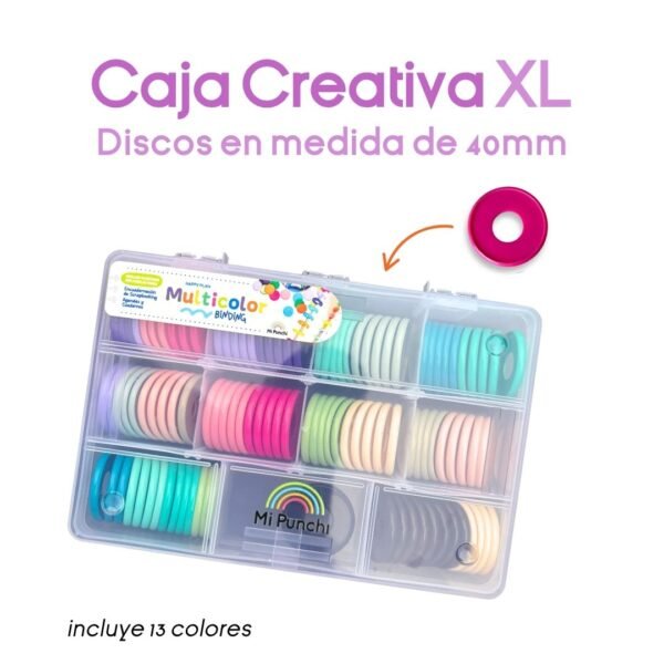 Caja Creativa XL - 100 Discos