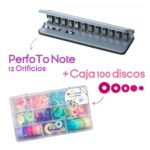 Pack Perforadora To Note 12 + 100 discos en Caja